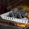 2Pcs Aluminum Plate Charcoal Basket 15 Inches Fuel Holder Grill Accessories Charcoal Box  Outdoor