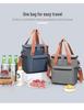 Portable Insulated Lunch Bag for Travel, Office, and Outdoor Use