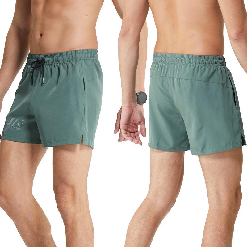 Men's Casual Shorts Drawstring Zip Design Shorts Breathable Fitness Quick Dry Pants Basketball Running Workout Thin Sweatpants