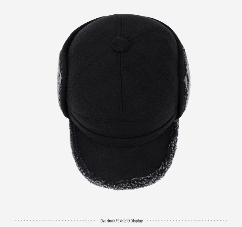 Men's Thickened Winter Outdoor Ear Protection Hat