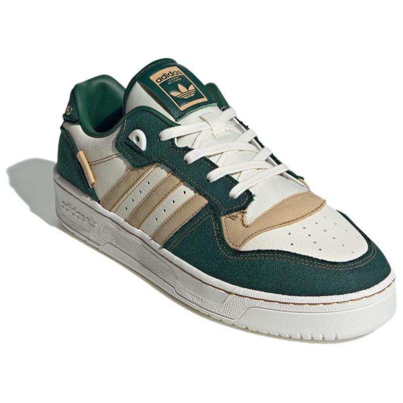Adidas Originals Rivalry Anti-Slip Wear-Resistant Low-Top Casual Shoes Unisex Green Sneakers IH3293