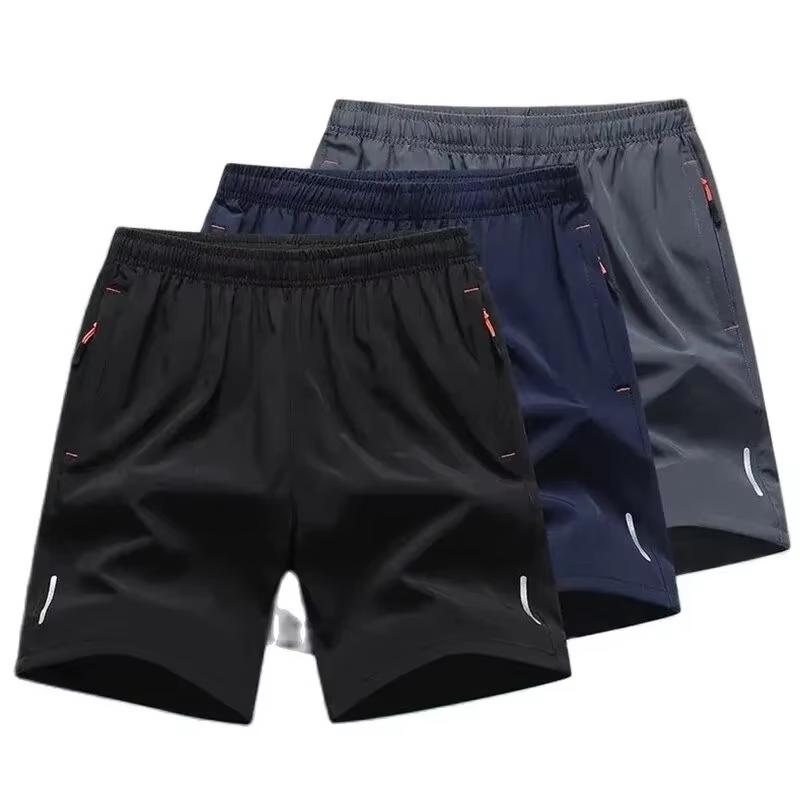 Shorts for Men's Popular Casual Pants, Men's Ice Silk Pants, Sports Casual Pants, Trendy Pants, Quick Drying Pants