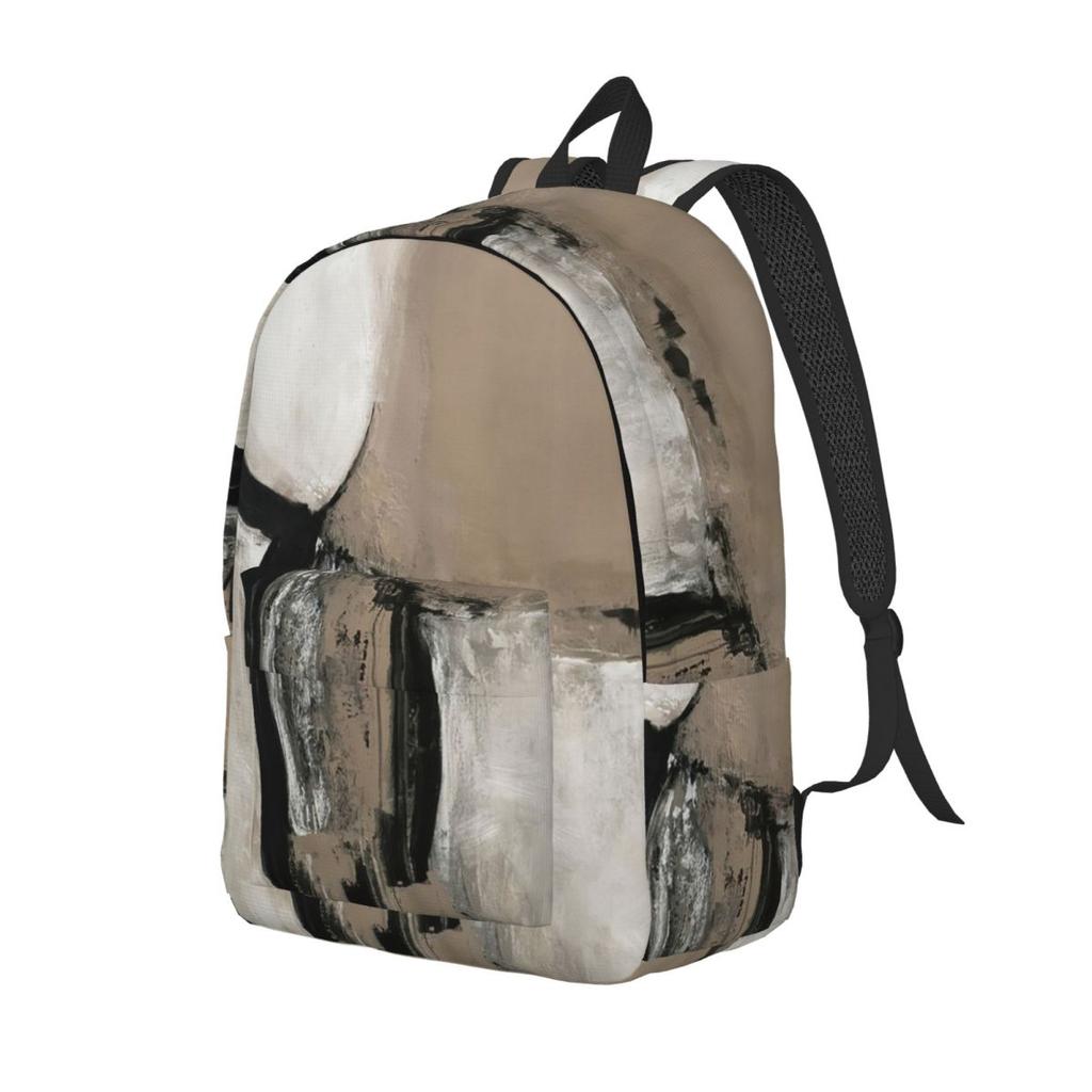 Neutral Abstract Backpack Hot Sale Daypack Large Capacity Kids BookBag School Bag Shoulder Bags for Men Women