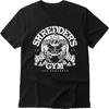 Stylish Unisex Summer tshirt Shredders Gym Get Shredded 1984 Short Sleeve Relaxed Fit ONeck For Men Top Tees Male Teeshirt