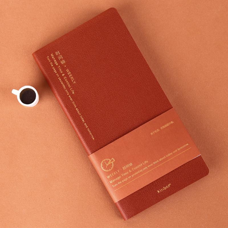 

Kinbor Еженедельный планировщик Блокнот Расписание Ежедневный ежемесячный журнал Портативный дневник-планировщик Блокнот SchoolOffic 80g