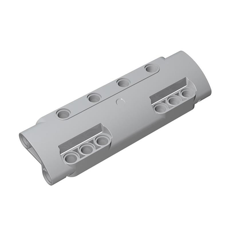 

Rainbow Pig MOC Particle 11954 High-Tech Panel Curved 11 x 3 with 10 Pin Holes Compatible Bricks DIY Building Blocks Kid Toys світло-сірий колір