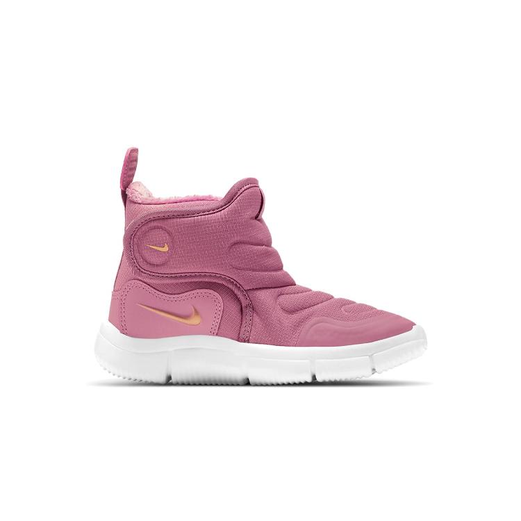Nye Nike Novice Sklisikre Varme Høye Snøstøvler Rosa Spedbarn og Småbarn AV8338-600