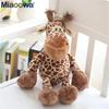 25cm Mignon Animal de la Jungle Peluches Lion Éléphant Girafe Singe Poupée en Peluche Jouets pour Enfants Bébé Enfants Cadeau d'Anniversaire