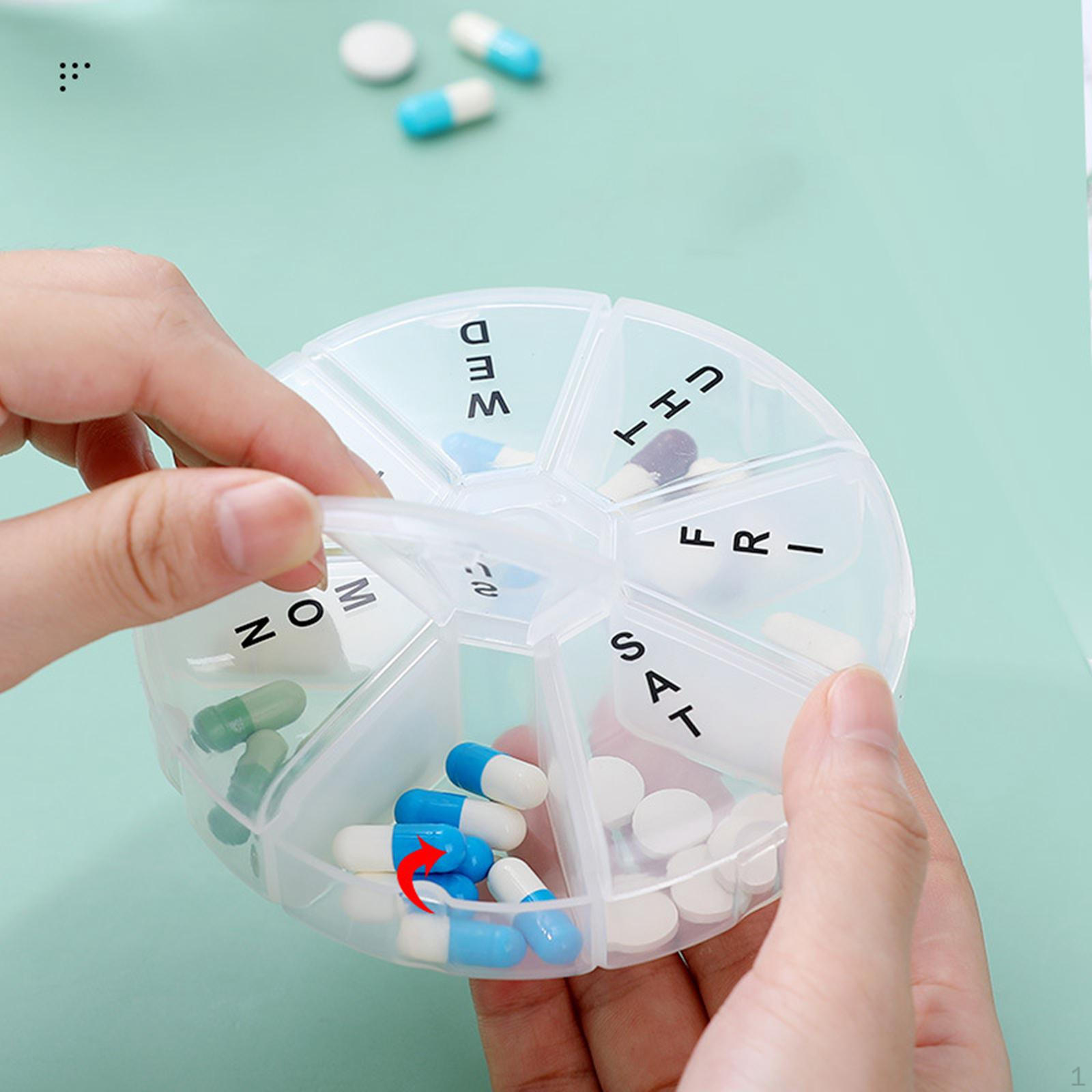 

Еженедельный органайзер, планировщик влажности, удобный портативный органайзер для путешествий, коробка для ежедневного использования