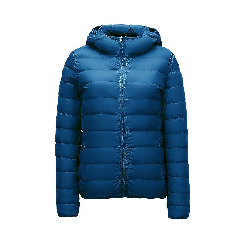 Piumino da Donna Abbigliamento Piumini Leggeri e Sottili per Cappotti Taglie Forti