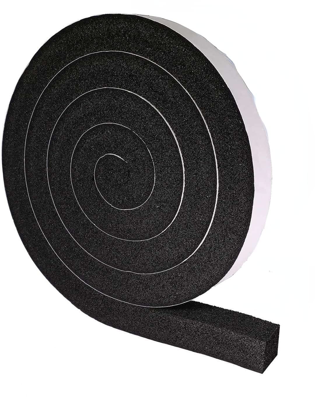 Sponge Tape, Cushion Tape, Door Stop Tape, Thin, Gap Tape, 12mm чёрный
