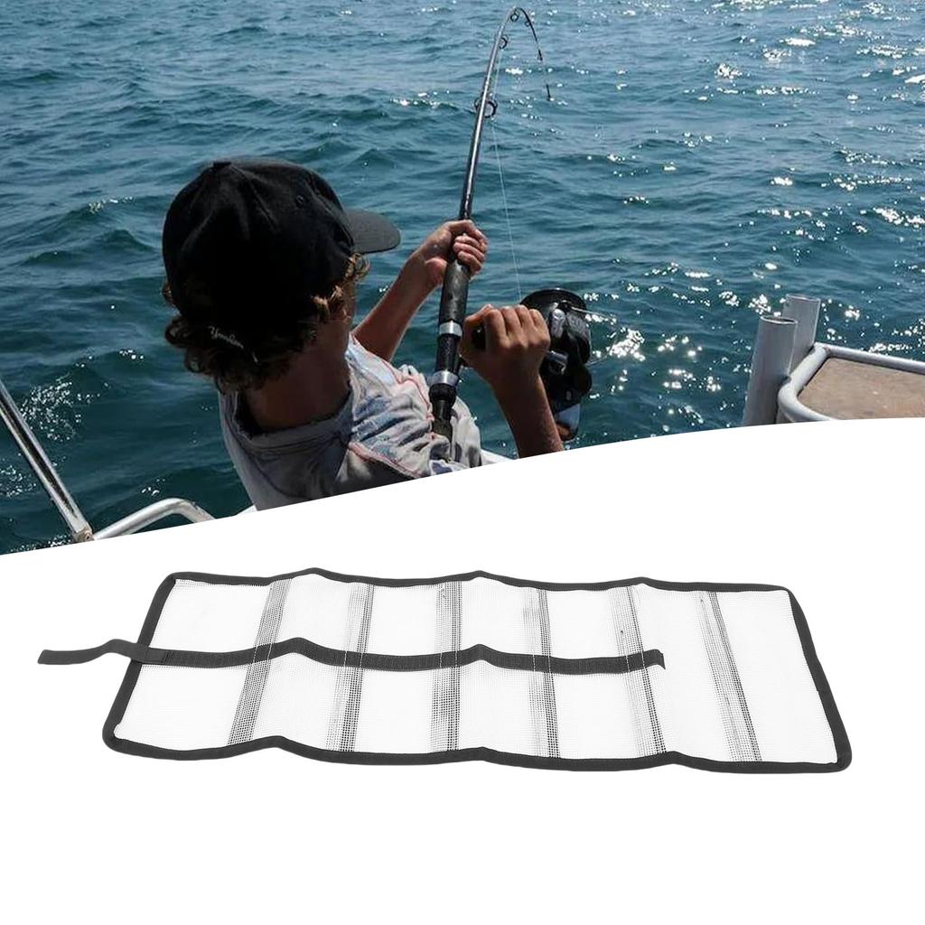 S Fishing Hook Covers Waterproofing Clear PVC Fishing Lure Storage Bags for Fishing Enthusiast