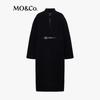 MO&Co. Women's Merino Wool Belted Overcoat