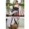 Neue Mode Dicke Wachsleinwand Herren Schultertasche Messenger Bag Herren Umhängetasche Vintage Männlich Freizeit Sling Bag Lässig Junge