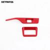 For Honda Civic 11th Gen -2024 2025 Integra -2025 Carbon Fiber Head Light Lamp Switch Button Trim Interior Accessories