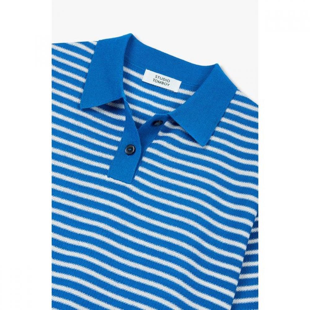 STUDIO TOMBOY Striped Collar Pullover  9176352971 