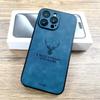 Luxury Leather Case For iPhone 15 14 13 12 11 Pro Max iPhone13 iPhone14 For Magsafe Magnetic Wireless Charge Deer Full Covers
