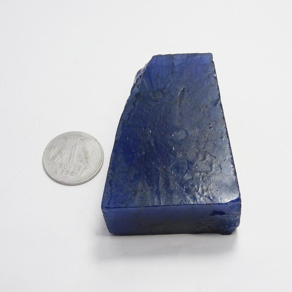 Natural Sapphire Blue Rough 965.50 Ct CERTIFIED Loose Gemstone Uncut Rough