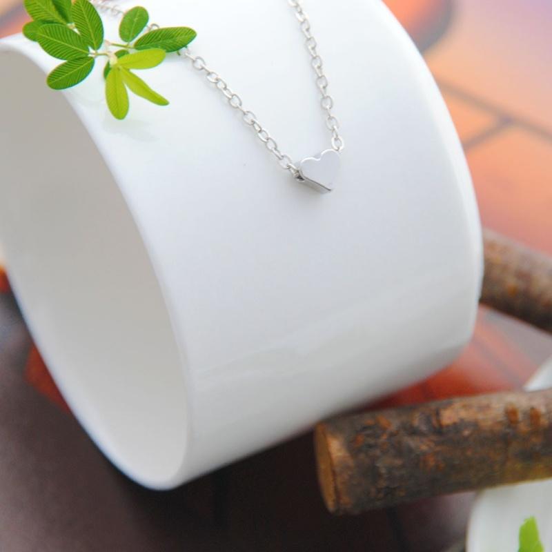 Metal Heart Pendant Multi-Purpose Stylish Clavicle Neck Chain Wear Resist All-Match Pendant Choker for Dark Party Wearing Decor