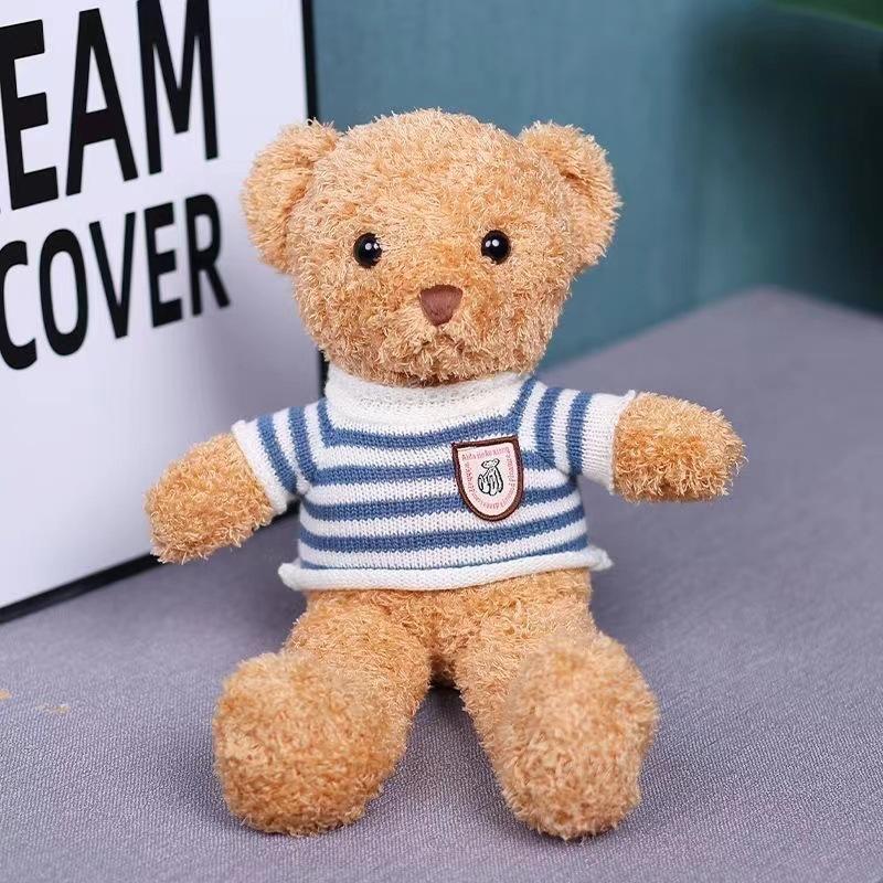 Cute Seaweed Bear Doll Doll Rag Doll Hug Bear Plush Toy Girl Gift Birthday Gift