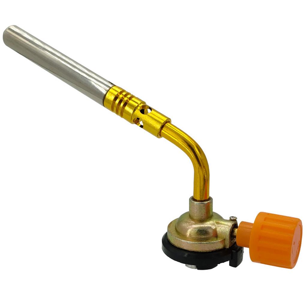 Easy Use Butane Welding Burner Gas Torch Outdoor Camping Barbecue Flame Thrower Portable Welding Equipment