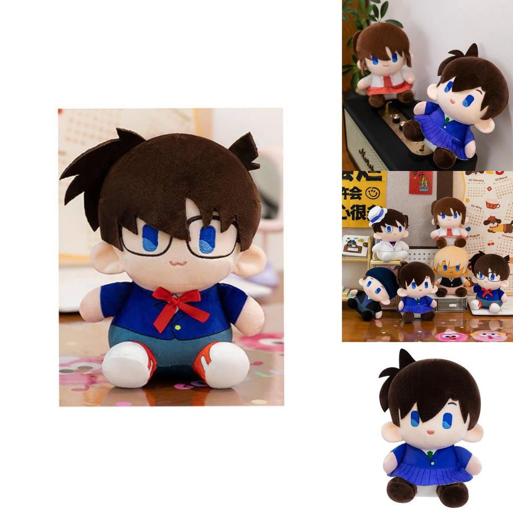 Adorable Detective Conan Kaito Kid Plush Keychain Soft Doll Backpack Pendant Gift