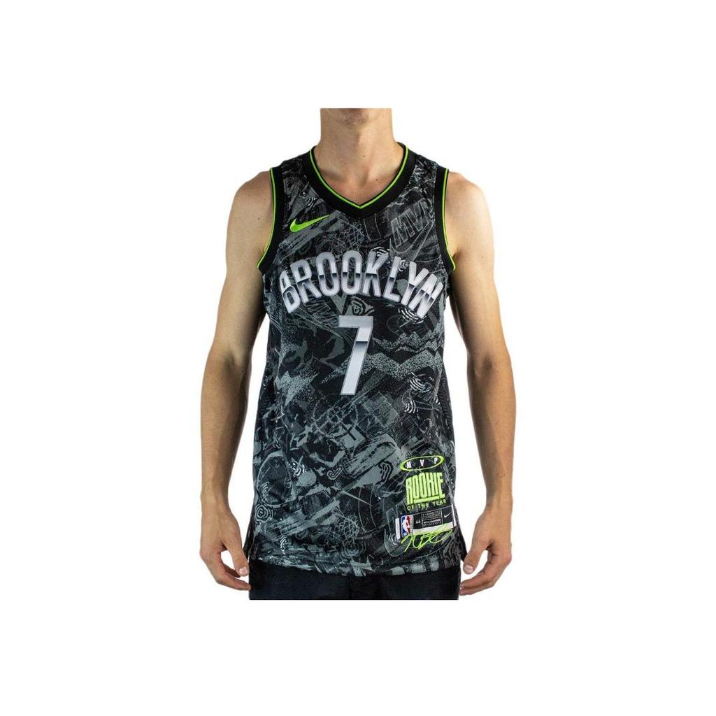 Nike NBA Select Straight Fit Breathable Quick-Dry Casual Basketball Vest Men Tops Black Gray DA6954-073