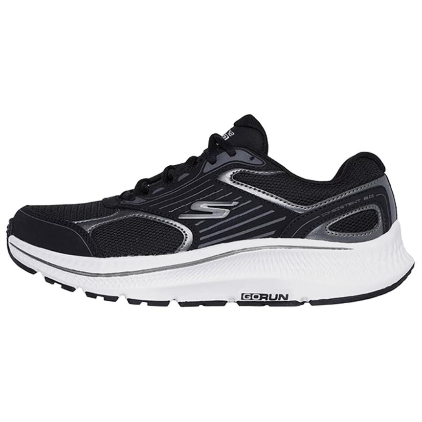Skechers Go Series Модные Удобные Низкие Повседневные Беговые Кроссовки Женские Кроссовки Черные 128606-BKW 35