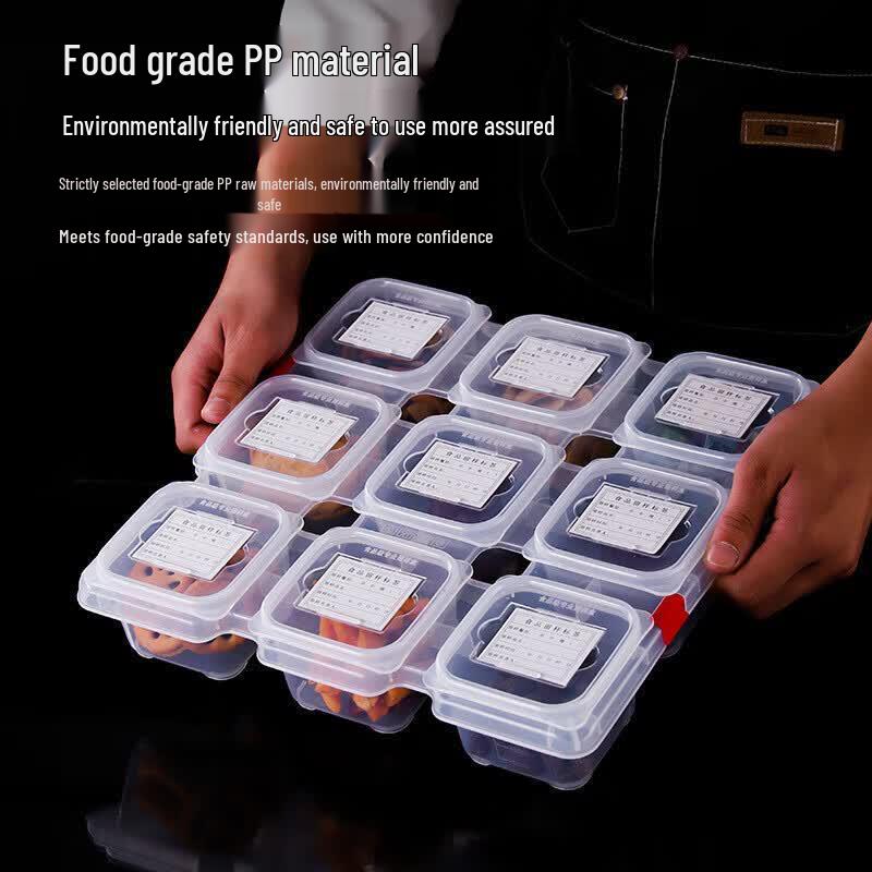 12-Compartment Food Sample Retention Box