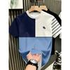 Summer Men's Round-neck T-shirt with 3D Print Colorful Design Breathable Lightweight Casual Fashionable Streetwear Clothing