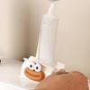 Space Saving Toothpaste Tube Squeezer With Roller Mechanism Easy Installation Nontoxic Plastic For Hand Cream Cosmetic Tube