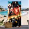 Asciugamano da Spiaggia Max Verstappen Stampa Morbido Portatile Asciugatura Rapida?Asciugamano Asciutto Per Piscina Vacanza Estiva Sport all'Aperto