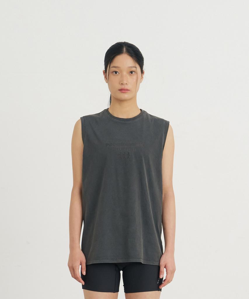 Goyoweeo [Synectics Friction] Progression Running Sleeveless (Charcoal)