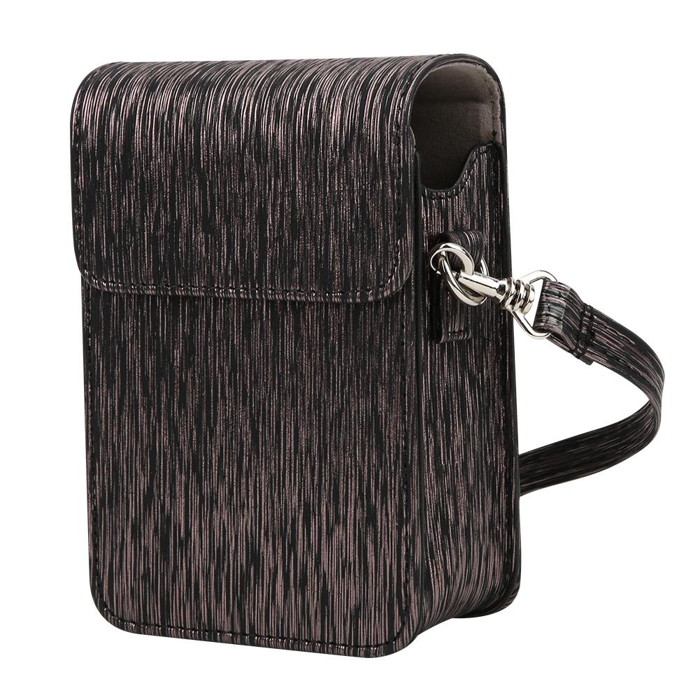 PU Leather Streamer Drawing Camera Portable Bag Case Protective Pouch Cover with Shoulder Strap For Instax mini LiPlay