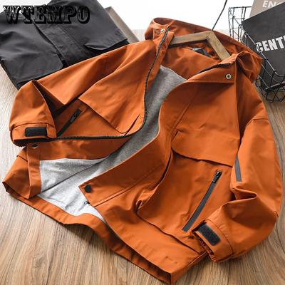 Boy's Spring Jacket Hardshell Boy's Work Coat Windbreaker