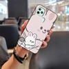 Anti-knock Cartoon Phone Case For Oukitel C22 Protective Soft case Cute Silicone Full wrap Couple Back Cover Waterproof