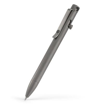 KeyUnity KP01 Stift mit kompaktem, einziehbarem Kugelschreiber, Premium-Titanlegierung, Bolzenaktion, einfach zu befestigen, perfekt für den täglichen Gebrauch, Multifunktion