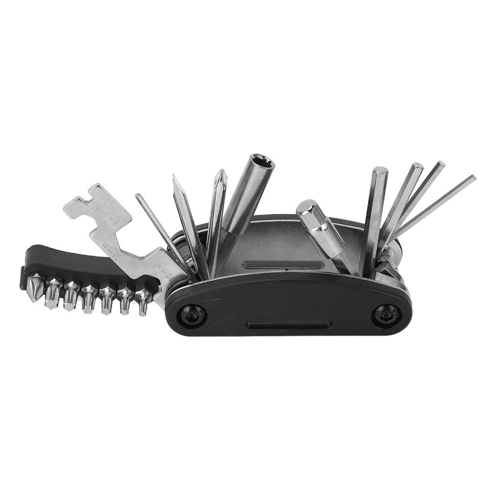 2PCS Electroplated Carbon Steel Bike Repair Tool Kit 21 in 1 Bike Tool Kit Mountain Bike