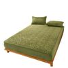 Winter Warm Thicken Fitted Sheet Bedding Adjustable Bed Cover For Single Double Mattress Cover  Pad Protector Bedspread No Pillowcase