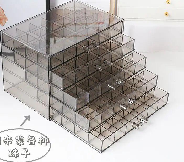 Drawer Style Transparent Jewelry Box Large Capacity Ring Earring Necklace Acrylic Jewelry Sorting Box Jewelry Box Organizer