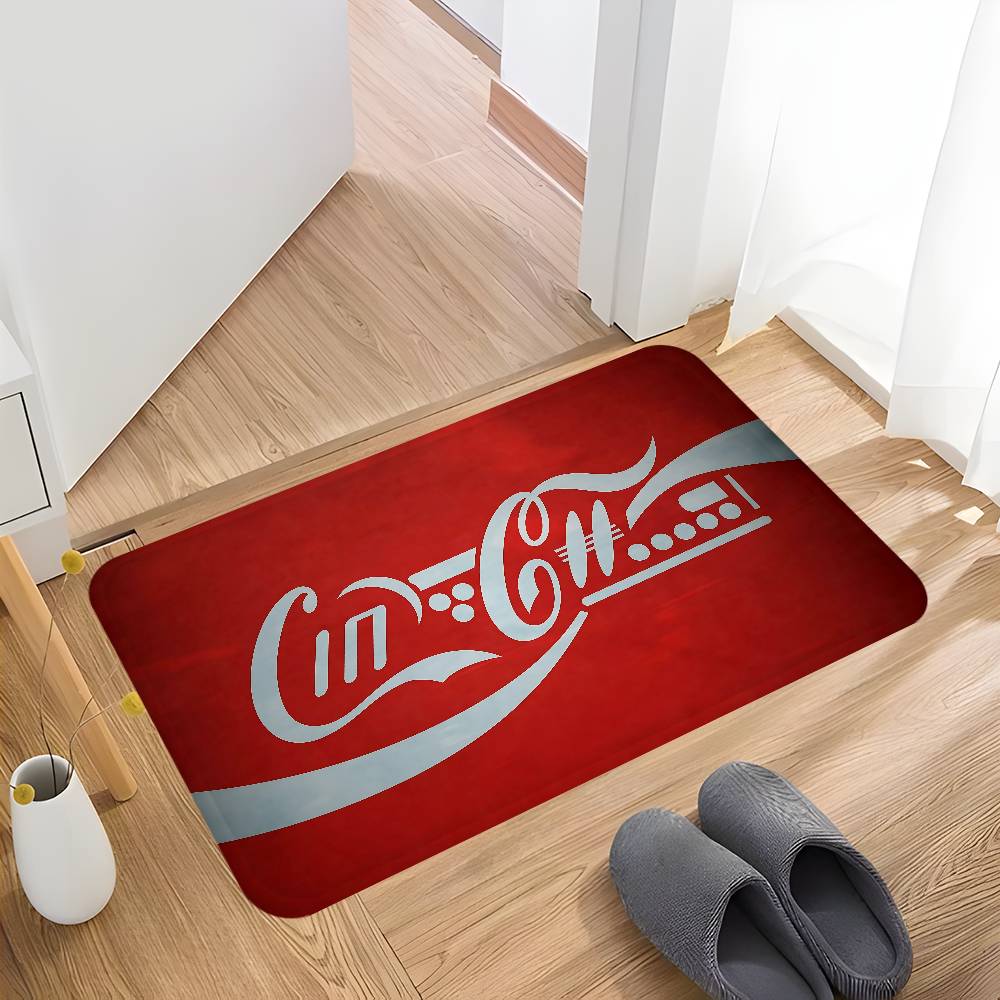 C-COCA-COLAS Kitchen Mat Cheaper Anti-slip Modern Living Room Balcony Printed Modern Home Decor