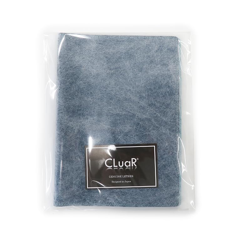 Notebook Cover A5 Size Soft Beltless Notebook Cover Genuine Leather Leather Gray Beige X (Seal Al) (06. Purple)