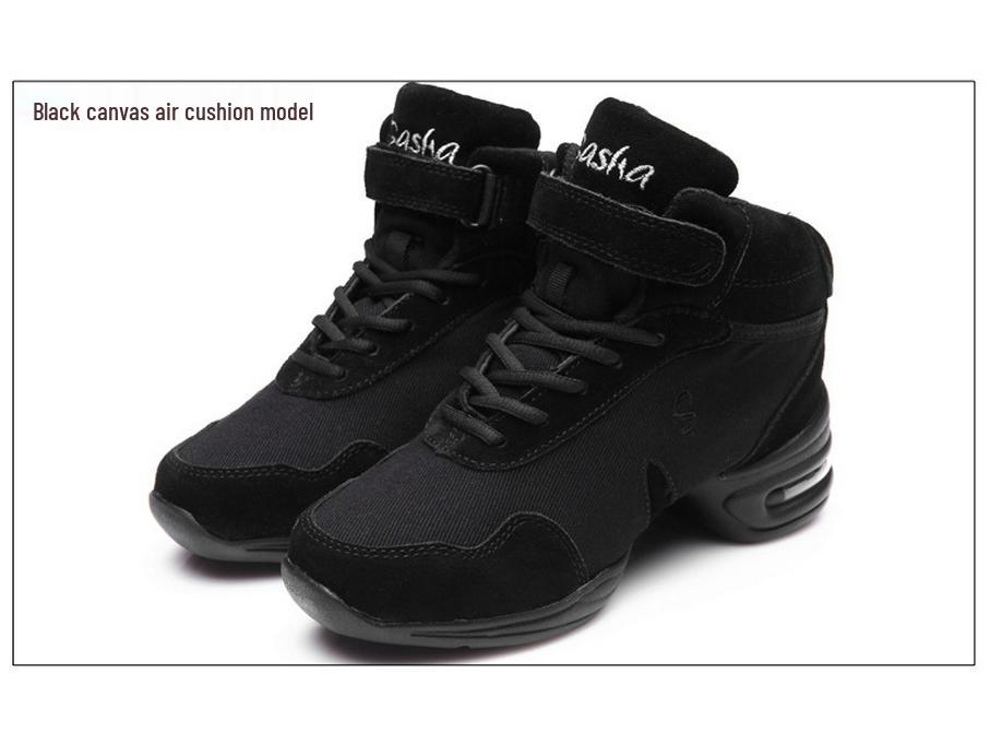 Sansha Women's Air Cushion Modern Dance Sneakers - Soft Sole, Height Increasing Square Dance Fitness Shoes