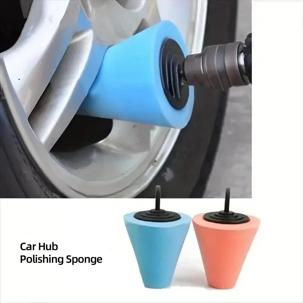 High Speed Car Hub Polishing Pad Drill Attachable Metal Grinding Wheel For Auto Detailing