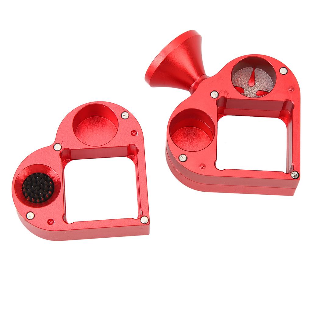 Cutie Portcreta Biliard Multifuncțională Aliaj Aluminiu Ușoară Portabilă Suport Cutie Creta Tac