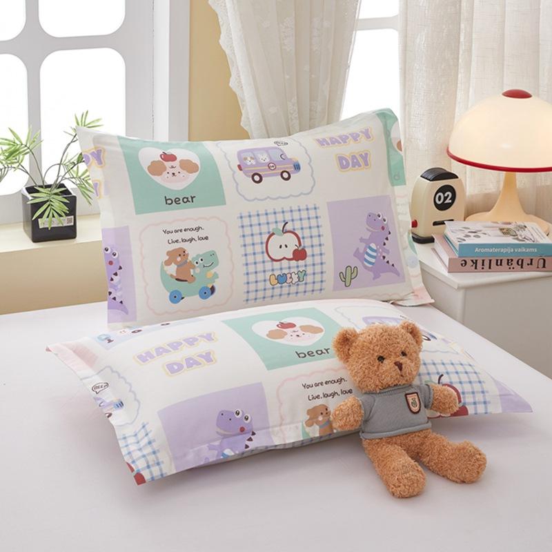 2pcs Floral Pattern Cotton Pillowcase Without Pillow Core, Comfortable Soft Pillow Covers, for Home Bedroom Living Room Decor, 19*29inch