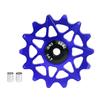 Universals Bike Chain Guide Wheel Corrosions Resistant Weatherproofed Cycling Chain Guide Wheel with Multiple Gear Size