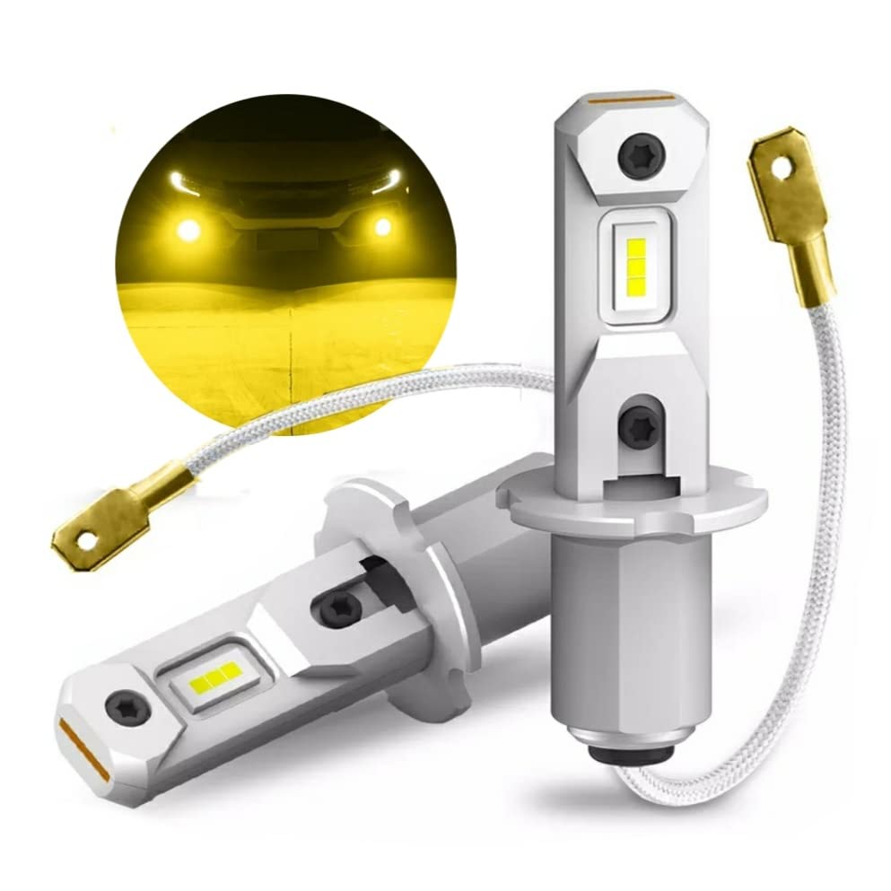 

Супер яркая светодиодная противотуманная фара H3, 12 В, 24 В, двойного назначения (10 В H3 жёлтый