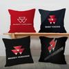 MMassey FFerguson Pillow Covers Cartoon Sofa Decorative Home Doublesided Printing Short Plush Cute Cushion Cover