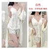 French Style Light Luxury Spaghetti Strap Shorts Set for Women, Summer with Chest Pad, Home Lace Loungewear, Thin Ice Silk Women's Pajamas